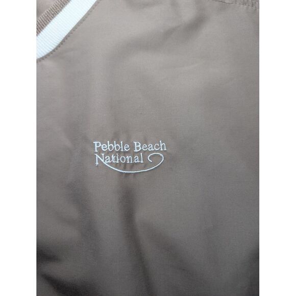 Vintage LEE Casual Collection Golf Windbreaker Mens‎ 2XL Pebble Beach National - Picture 2 of 7